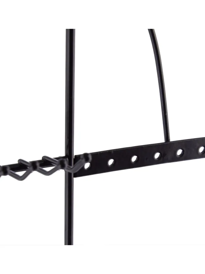 Schmuckhalter in Schwarz - (B)25,5x (H)44,5 x (T)4,5 cm