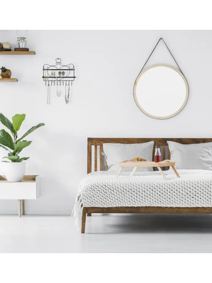 Schmuckhalter in Schwarz - (B)36,5x (H)30 x (T)3,5 cm