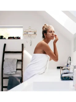 Schmuckhalter in Schwarz - (B)36,5x (H)30 x (T)3,5 cm