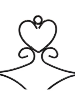 Schmuckhalter in Schwarz - (B)36,5x (H)30 x (T)3,5 cm