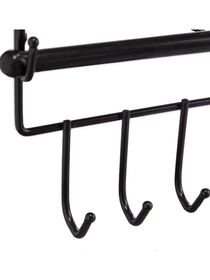 Schmuckhalter in Schwarz - (B)36,5x (H)30 x (T)3,5 cm