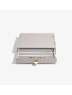 Schmuckkasten "Classic" in Taupe - (B)25 x (H)18 x (T)5,8 cm