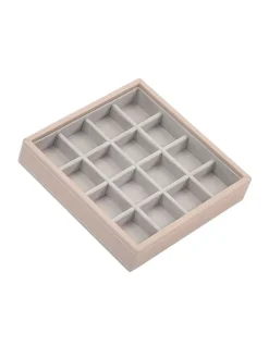 Schmuckkiste in Rosa - (B)15 x (H)15 x (T)3 cm