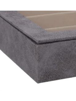 Schmuckkästchen in Grau - (B)30 x (H)5 x (T)21 cm