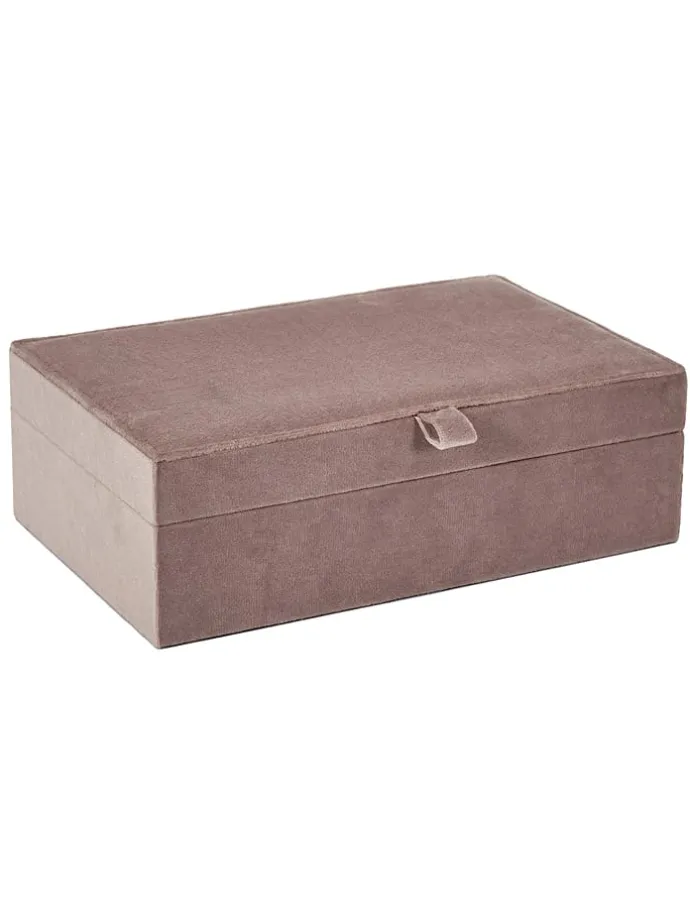 Schmuckkästchen in Rosa - (B)25 x (H)8 x (T)16 cm