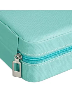 Schmuckkästchen in Türkis - (B)10 x (H)5 x (T)10 cm