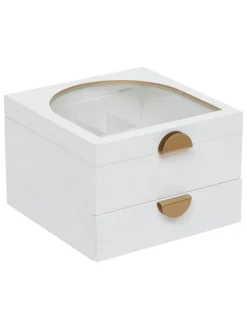 Schmuckkästchen in weiß