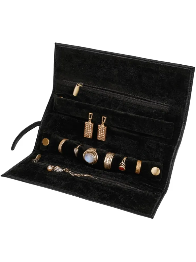 Schmuckrolle in schwarz