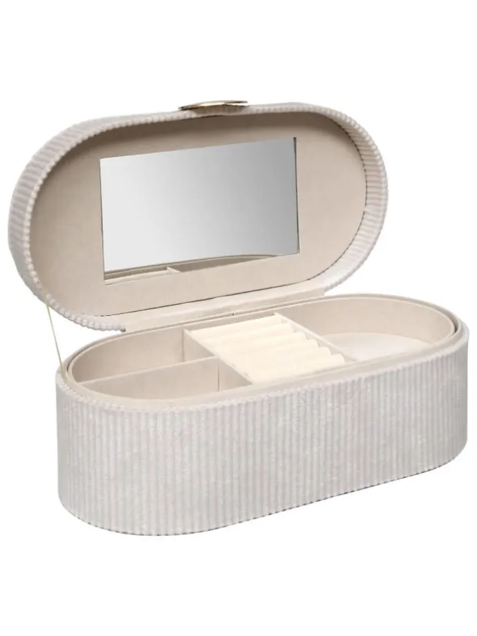 Schmuckschatulle in grau