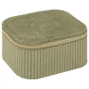 Schmuckschatulle in olivgrün