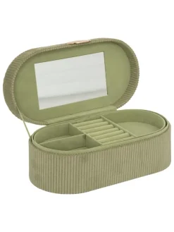 Schmuckschatulle in olivgrün