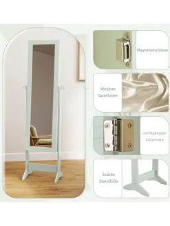 Schmuckschrank in Grün