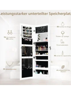 Schmuckschrank in Weiß