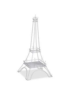 Schmuckständer "Eiffelturm" in Silber - (H)47 cm