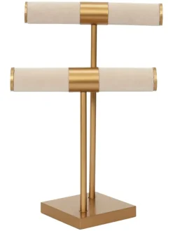 Schmuckständer in Gold - (B)21 x (H)29,5 x (T)14 cm