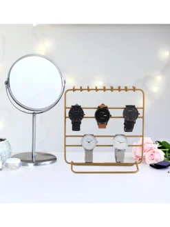 Schmuckständer in Gold - (B)20x (H)21 x (T)10 cm