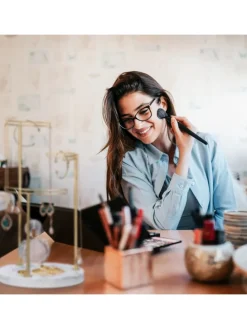 Schmuckständer in Gold/ Grau - (H)35 x Ø 18 cm