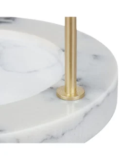 Schmuckständer in Gold/ Grau - (H)35 x Ø 18 cm