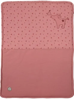 Schmusedecke "Emmily" in Pink - (L)100 x (B)75 cm