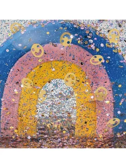 Schneekugel "Rainbow" in Bunt