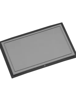 Schneidebrett in Grau - (L)32 x (B)20 cm