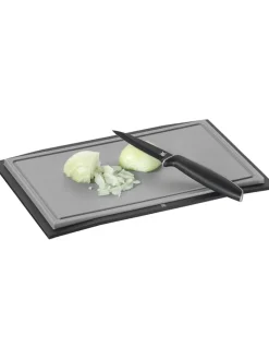 Schneidebrett in Grau - (L)32 x (B)20 cm