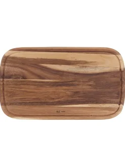 Schneidebrett "Jo" in Braun - (L)49 x (B)28 cm