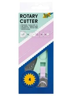 Schneidroller mit Ersatzklingen in Grün