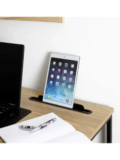 Schreibtisch ''Link'' in Hellbraun - (B)90 x (H)76 x (T)50 cm