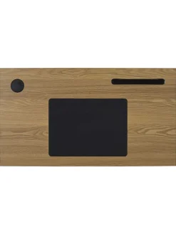 Schreibtisch ''Link'' in Hellbraun - (B)90 x (H)76 x (T)50 cm