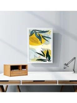 Schreibtisch Organizer in Natur - (B)40 x (H)22 x (T)31 cm