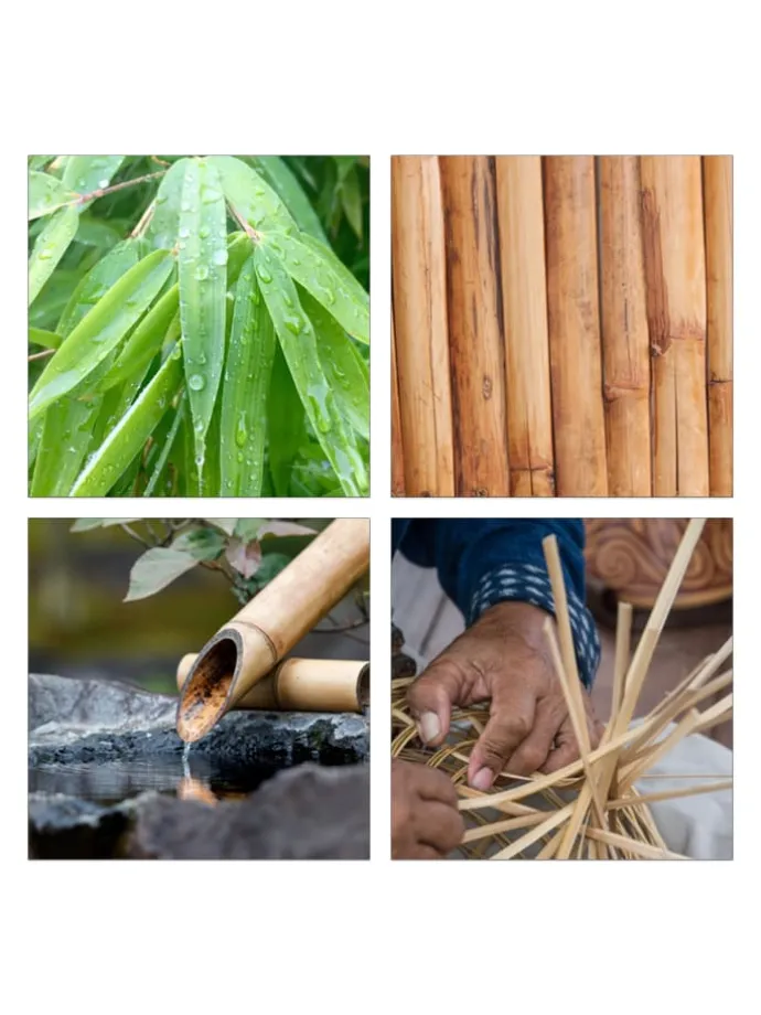 Schreibtisch Organizer in Weiß/Natur - (B)33 x (H)14 x (T)21 cm