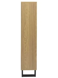 Schuhschrank ''Calypso'' in Hellbraun - (B)60 x (H)115x (T)24 cm