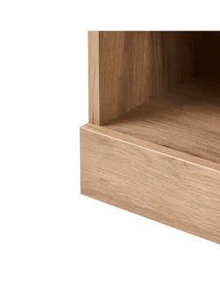 Schuhschrank GINDAGAI in Braun - (W) 70 x (H) 180 x (L) 35 cm