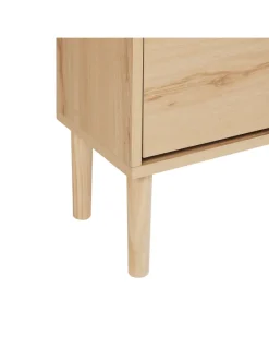 Schuhschrank NORRIS in Braun - (W) 80 x (H) 90 x (L) 24 cm