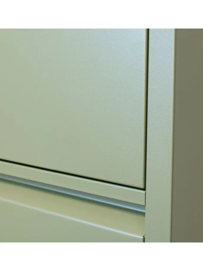 Schuhschrank Pisa 6 Grün 150 x 16 cm