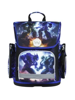 Schulranzen "Ergo Robots" in Schwarz