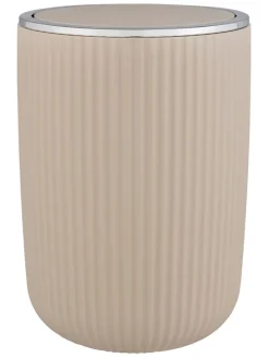 Schwingdeckeleimer "Agropoli" in Beige - 5,5 l