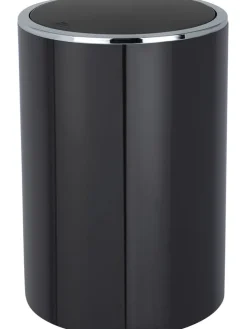 Schwingdeckeleimer in Schwarz - 5 l