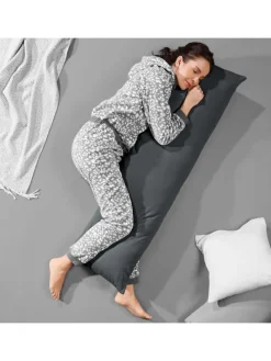 Seitenschläferkissenbezug Nürnberg in anthrazit