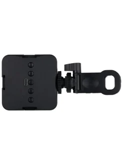 Selfie-Licht mit Clip in Schwarz - (B)7 x (H)15 x (T)3 cm