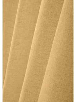 Ösengardine "Paloma" in Gelb - (L)260 x (B)140 cm