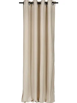 Ösenschal "Fun" in Beige/ Creme