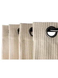 Ösenschal "Fun" in Beige/ Creme