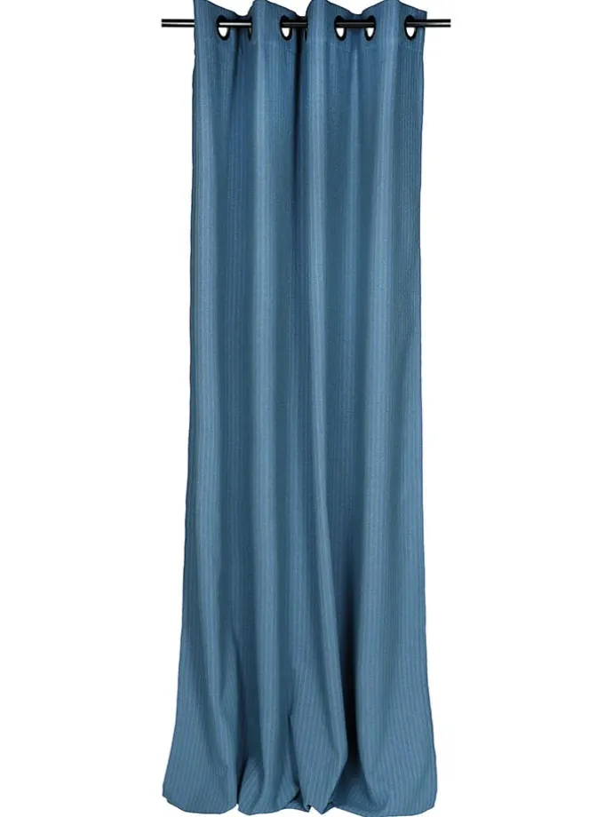 Ösenschal "Fun" in Blau/ Grün