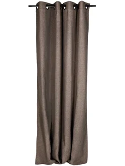 Ösenschal "Fun" in Braun/ Blau