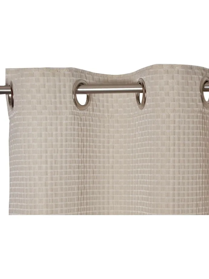 Ösenschal "Square" in Beige