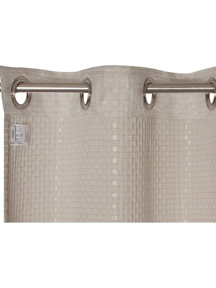 Ösenschal "Square" in Beige