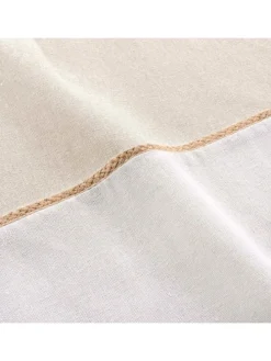 Ösenvorhang in weiß