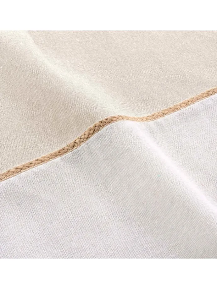 Ösenvorhang in weiß